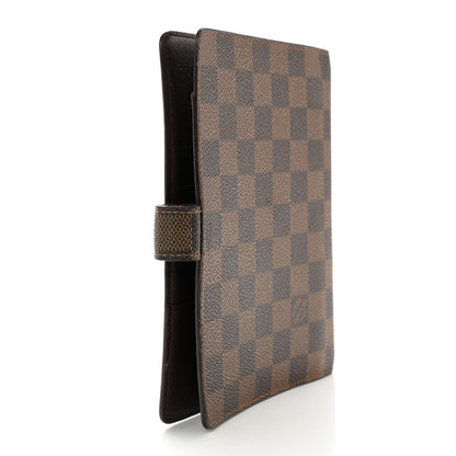 Louis Vuitton Damier Ebene Medium Ring Agenda Cover 3 of 13