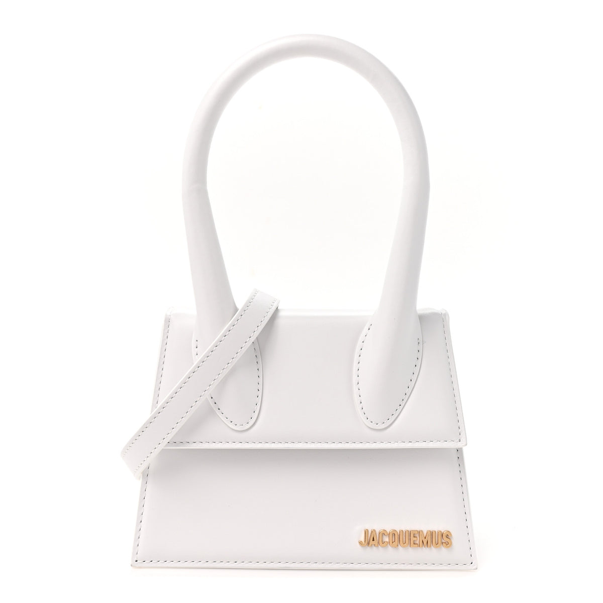 Jacquemus Smooth Calfskin Le Chiquito Moyen White 1 of 10