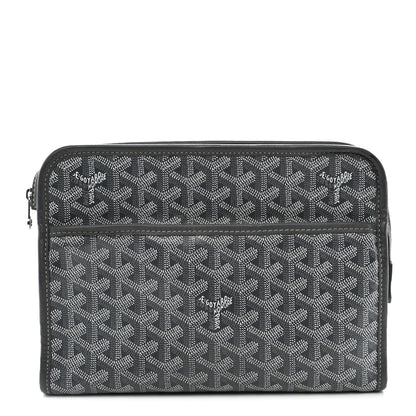 Goyard Goyardine Jouvence MM Toiletry Pouch Grey Grey 1 of 12