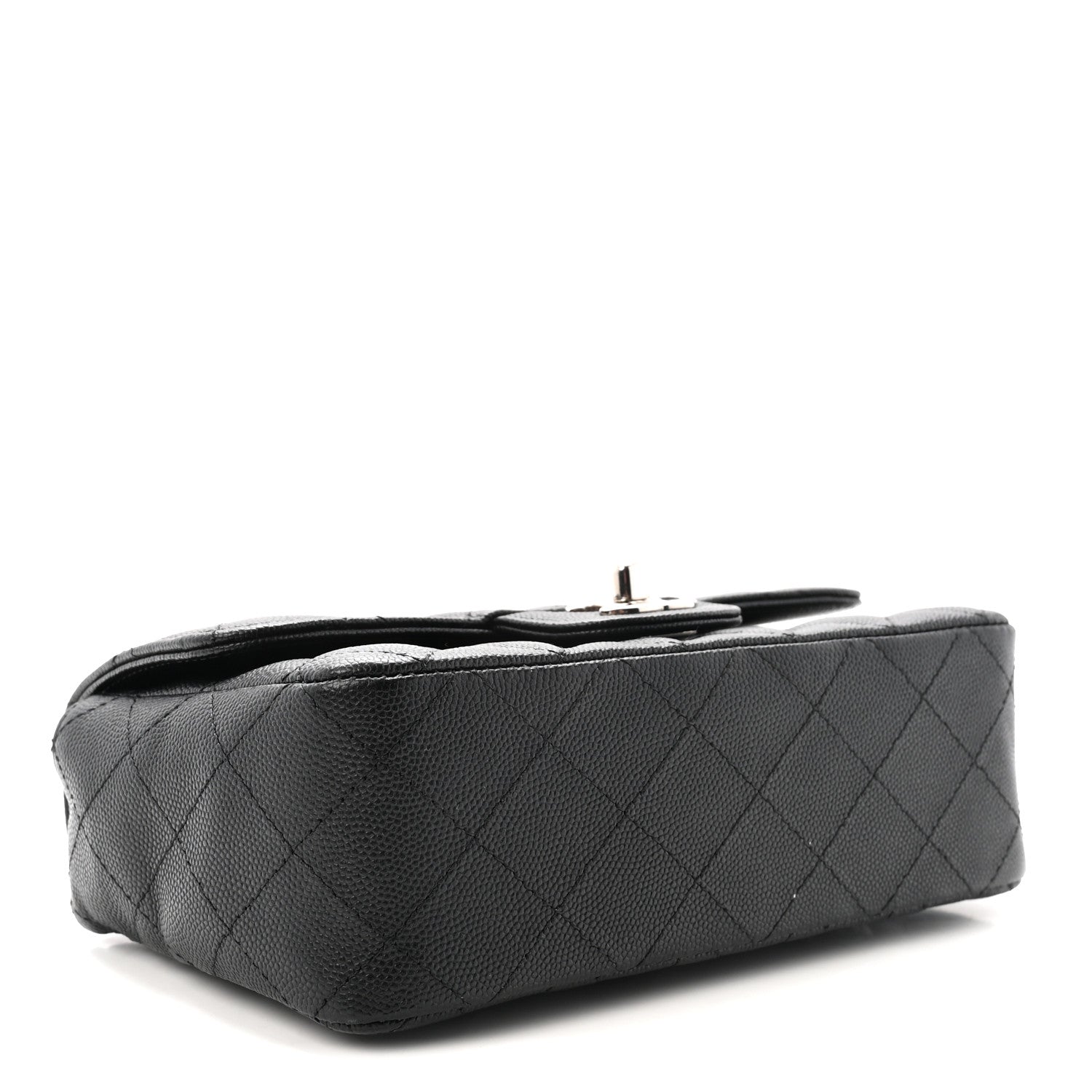 Chanel Caviar Quilted Mini Rectangular Flap Black 4 of 10