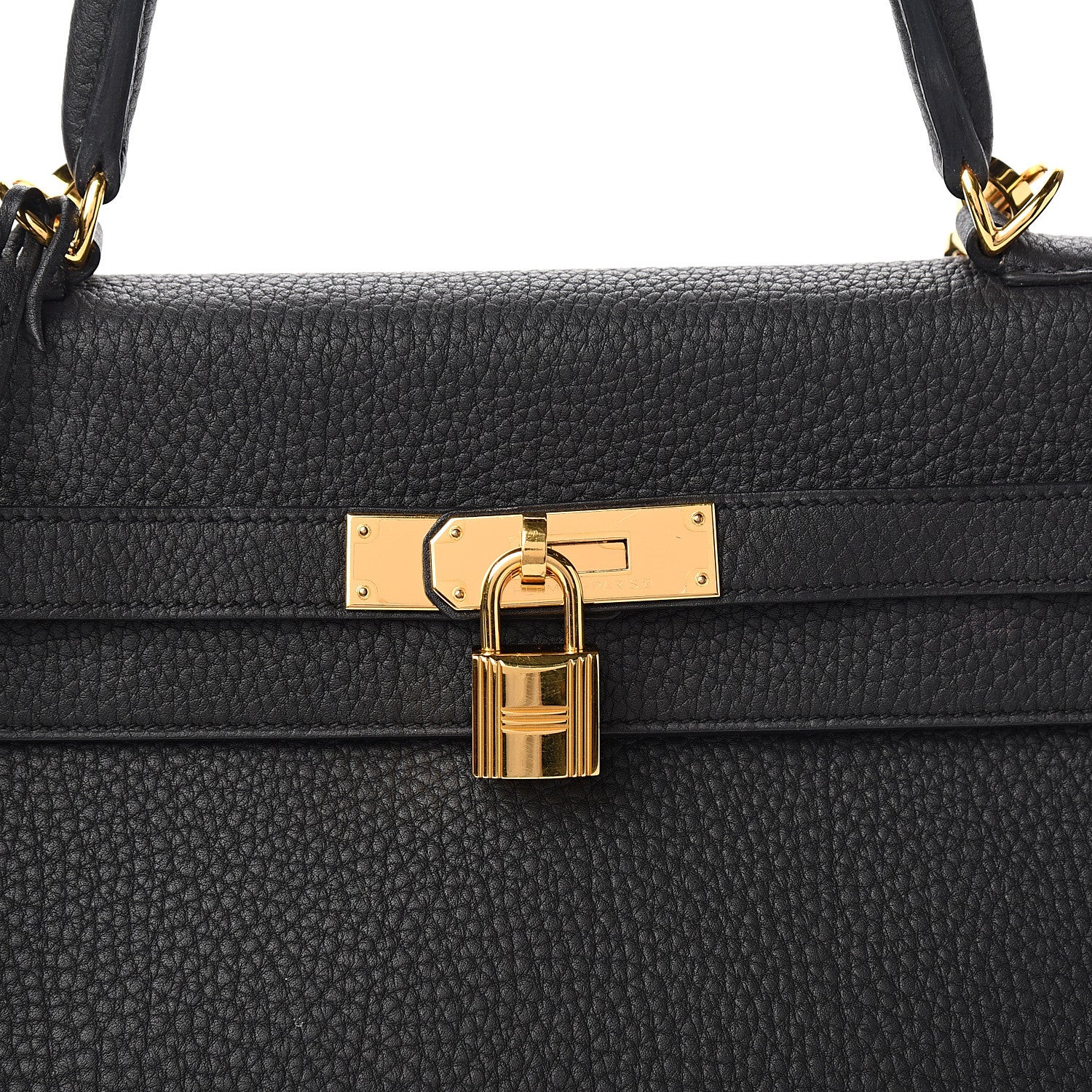Hermes Togo Kelly Retourne 35 Black 8 of 8