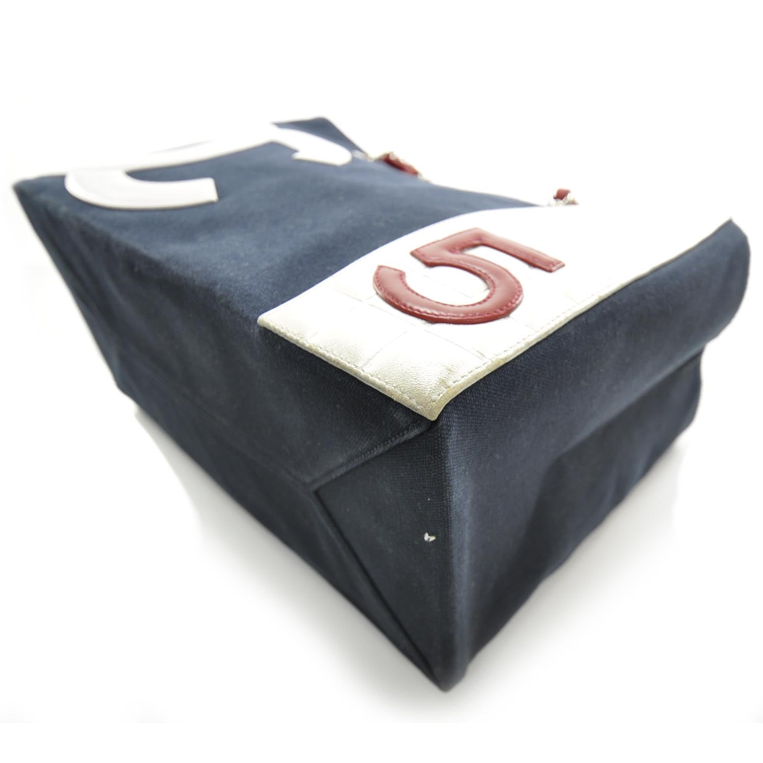 Chanel N°5 Foil Quilted Shopping Tote 6 of 10