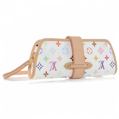 Louis Vuitton Monogram Multicolor Shirley White 3 of 9