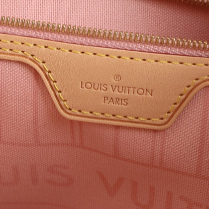 Louis Vuitton Damier Azur Neo Neverfull MM Rose Ballerine 6 of 10