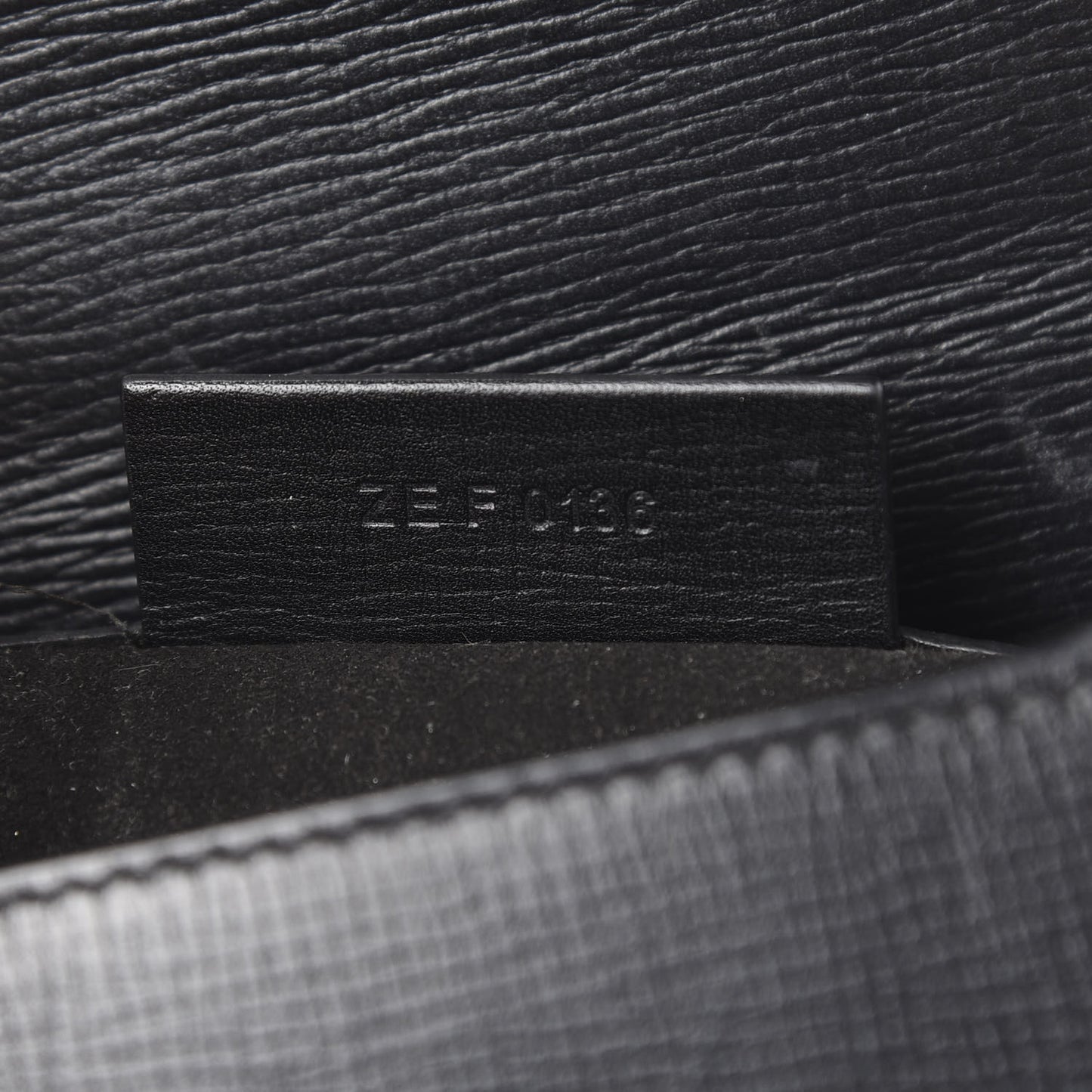 Textured Calfskin Mini Pandora Box Chain Crossbody Bag Black
