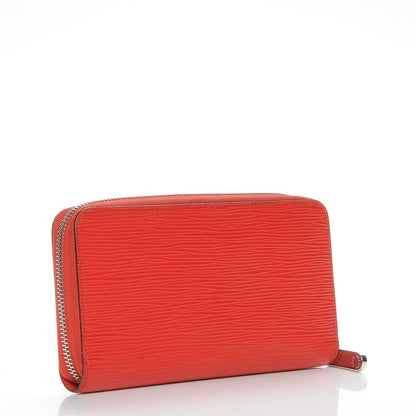 Louis Vuitton Epi Zippy Wallet Coquelicot 3 of 7