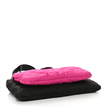 Louis Vuitton Econyl Monogram Pillow Maxi Multi Pochette Accessories Black Fuchsia 4 of 10