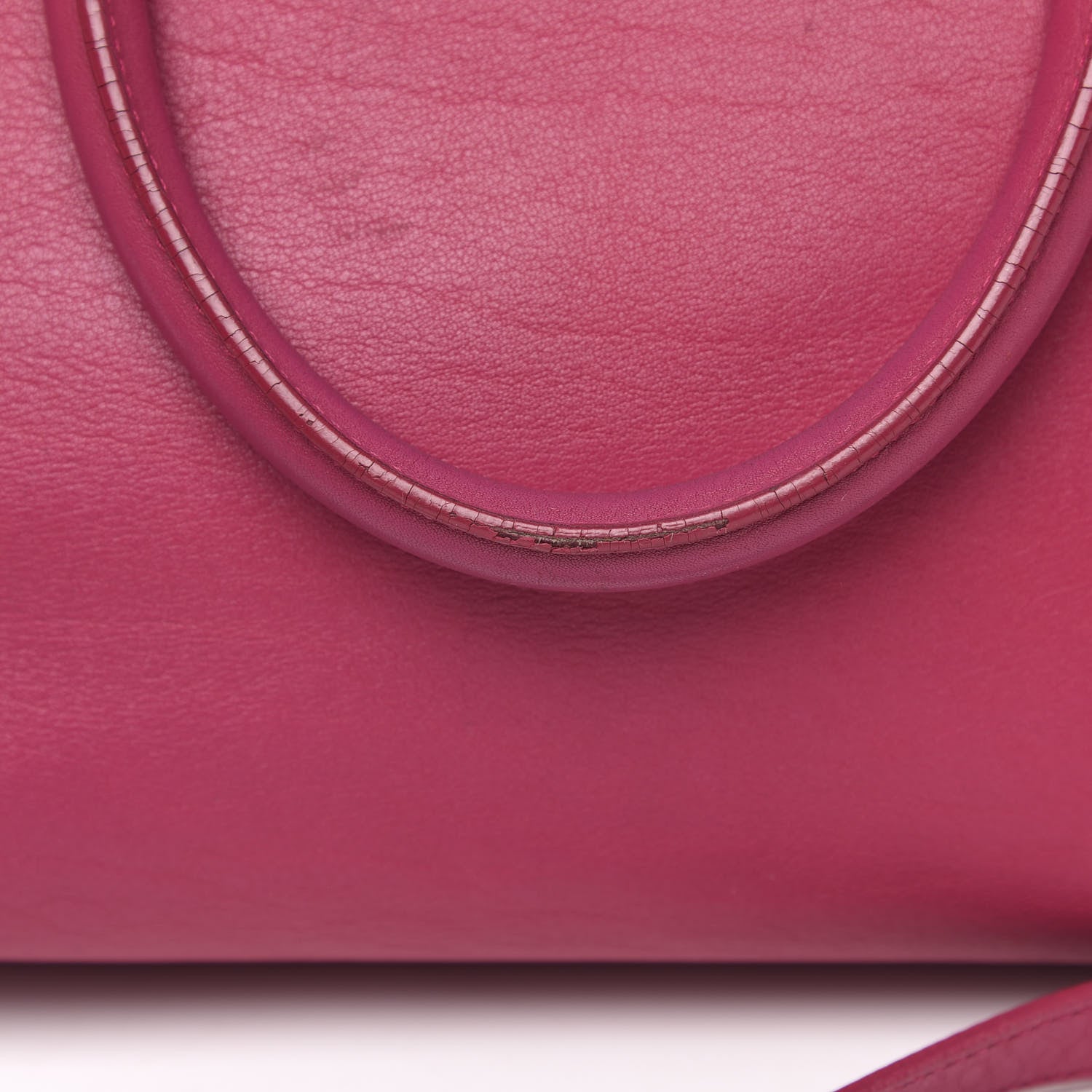 Saint Laurent Calfskin Small Classic Y Cabas Fuchsia 13 of 17