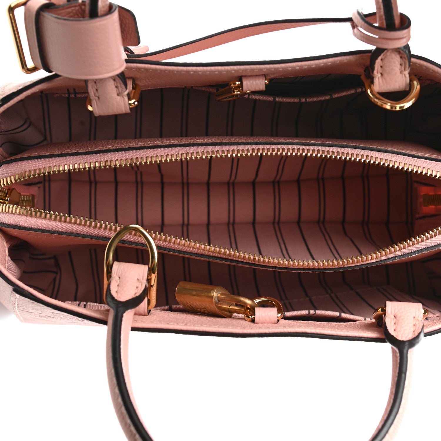 Louis Vuitton Empreinte Montaigne BB Rose Ballerine 4 of 4