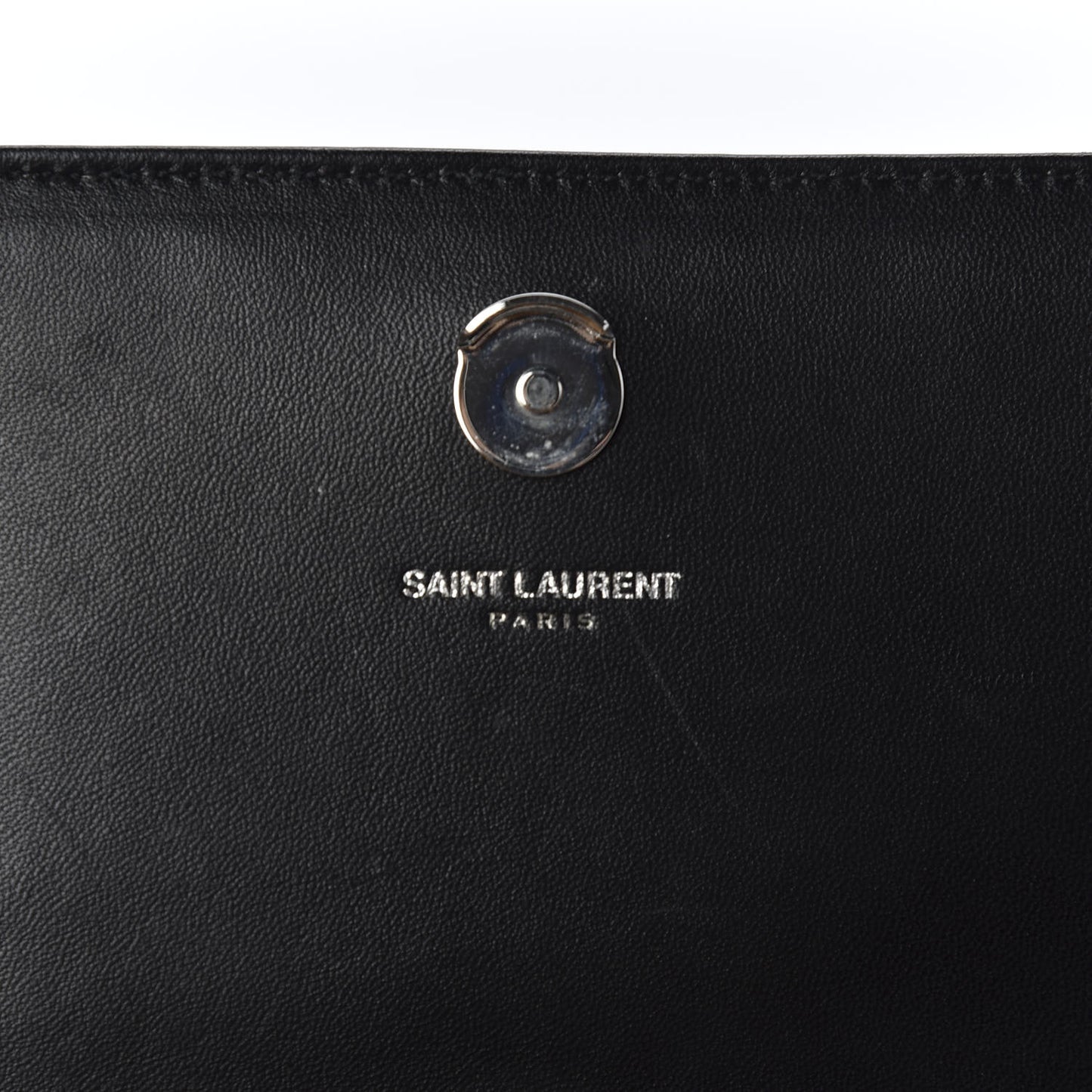 Denim Small Classic Monogram Kate Satchel Blue