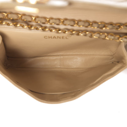 Chanel Lambskin Quilted Medium Double Sided Flap Beige 5 of 26