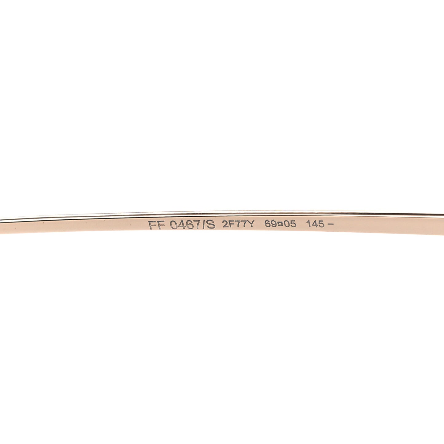 FF Fabulous 2.0 Shield Sunglasses FF 0467/S Gold