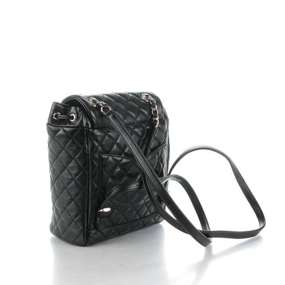 Chanel Lambskin Quilted Small Urban Spirit Backpack Black 3 of 8