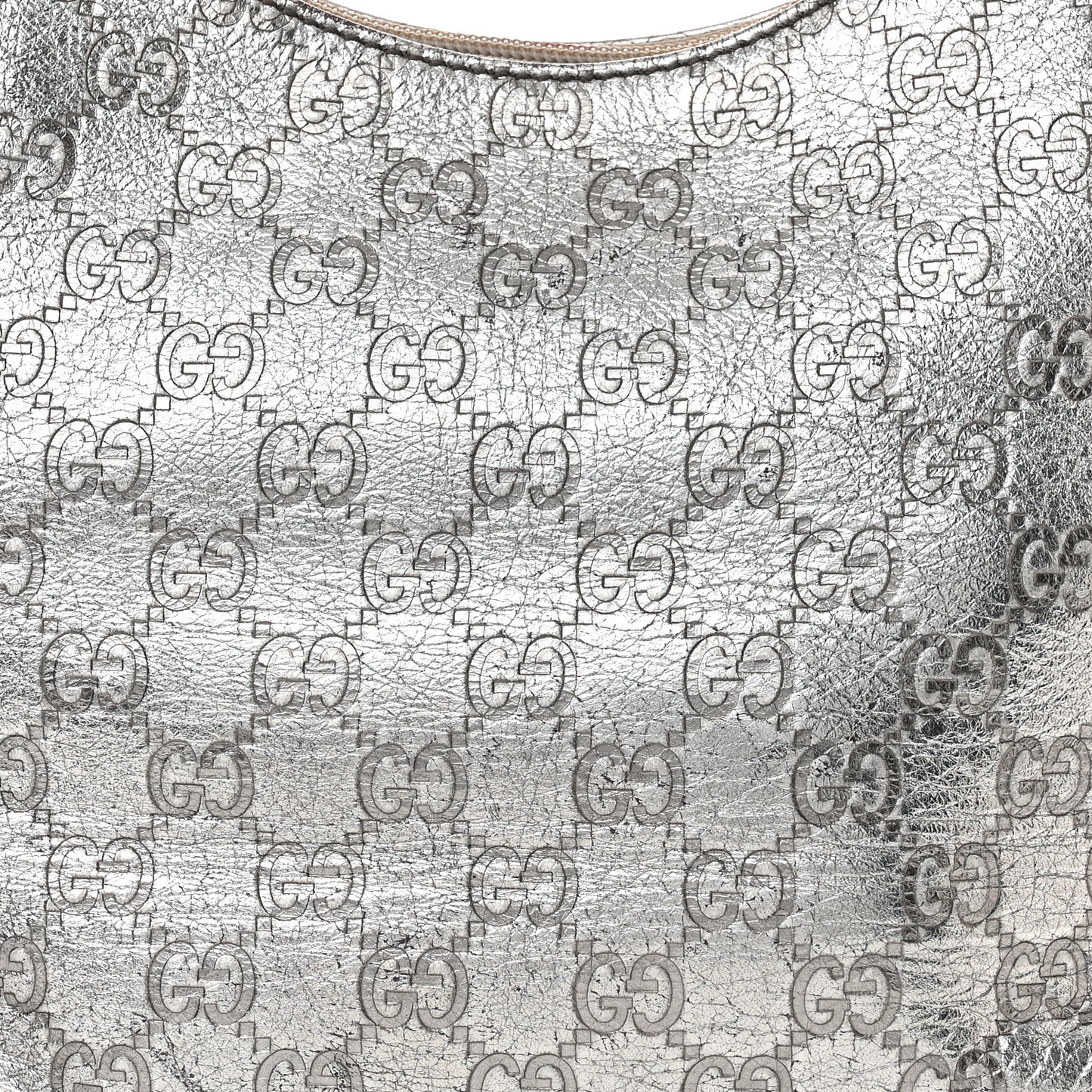 Guccissima Hobo Silver