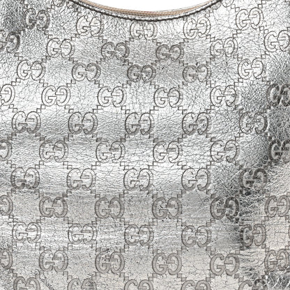 Gucci Guccissima Hobo Silver 8 of 17