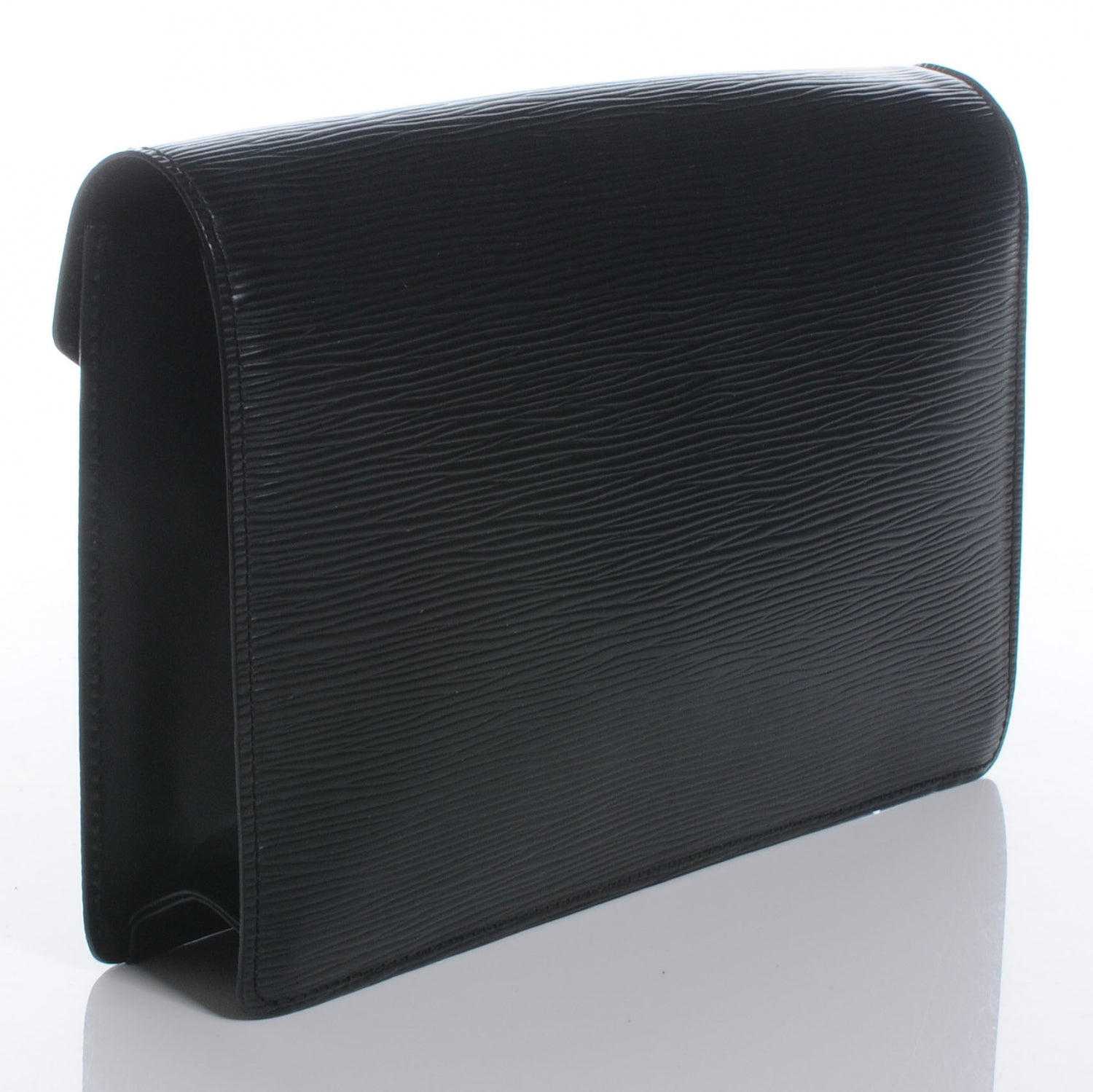 Louis Vuitton Epi Pochette Sellier Dragonne Black 3 of 7