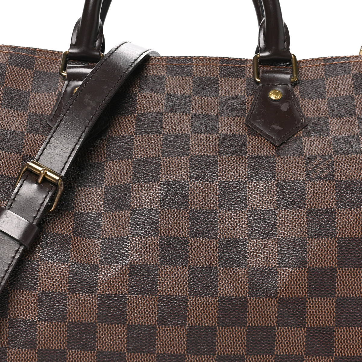 Louis Vuitton Damier Ebene Speedy Bandouliere 30 7 of 11
