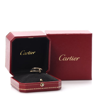 Cartier 18K Yellow Gold Juste Un Clou Ring 53 6.25 7 of 7