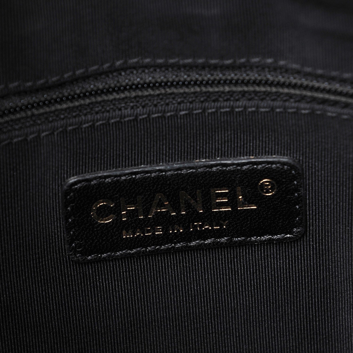 Chanel Calfskin Quilted Medium Chain Me Hobo Black 6 of 7