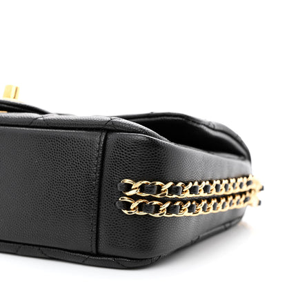 Chanel Caviar Quilted Mini CC You Flap Black 10 of 10