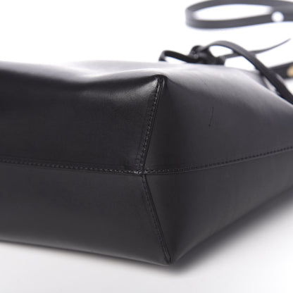 Mansur Gavriel Calfskin Mini Bucket Bag Black Flamma 2 of 10