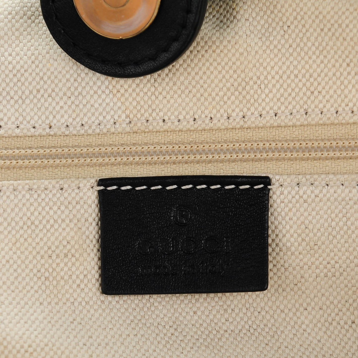 Guccissima Medium Sukey Tote Black