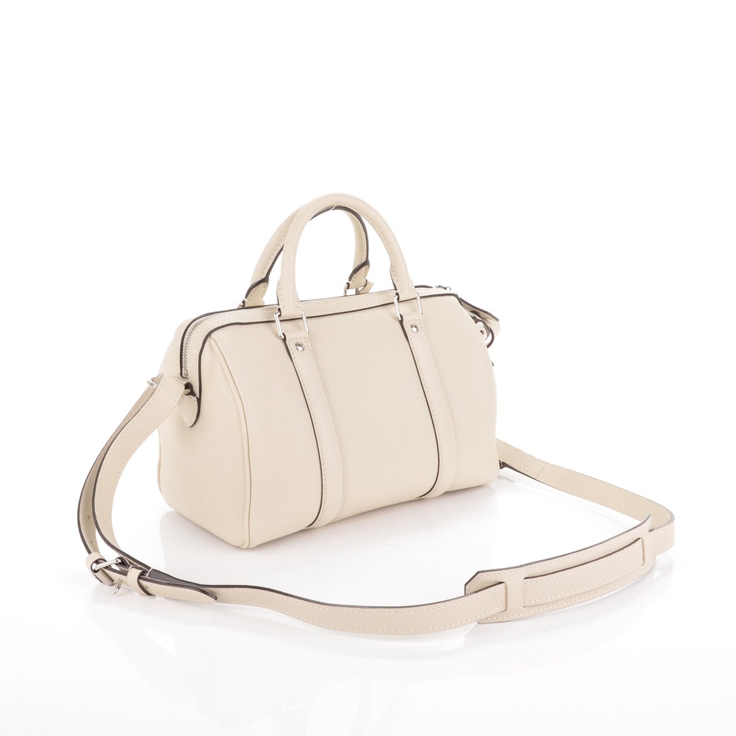 Veau Cachemire SC Bag BB Blanc Casse