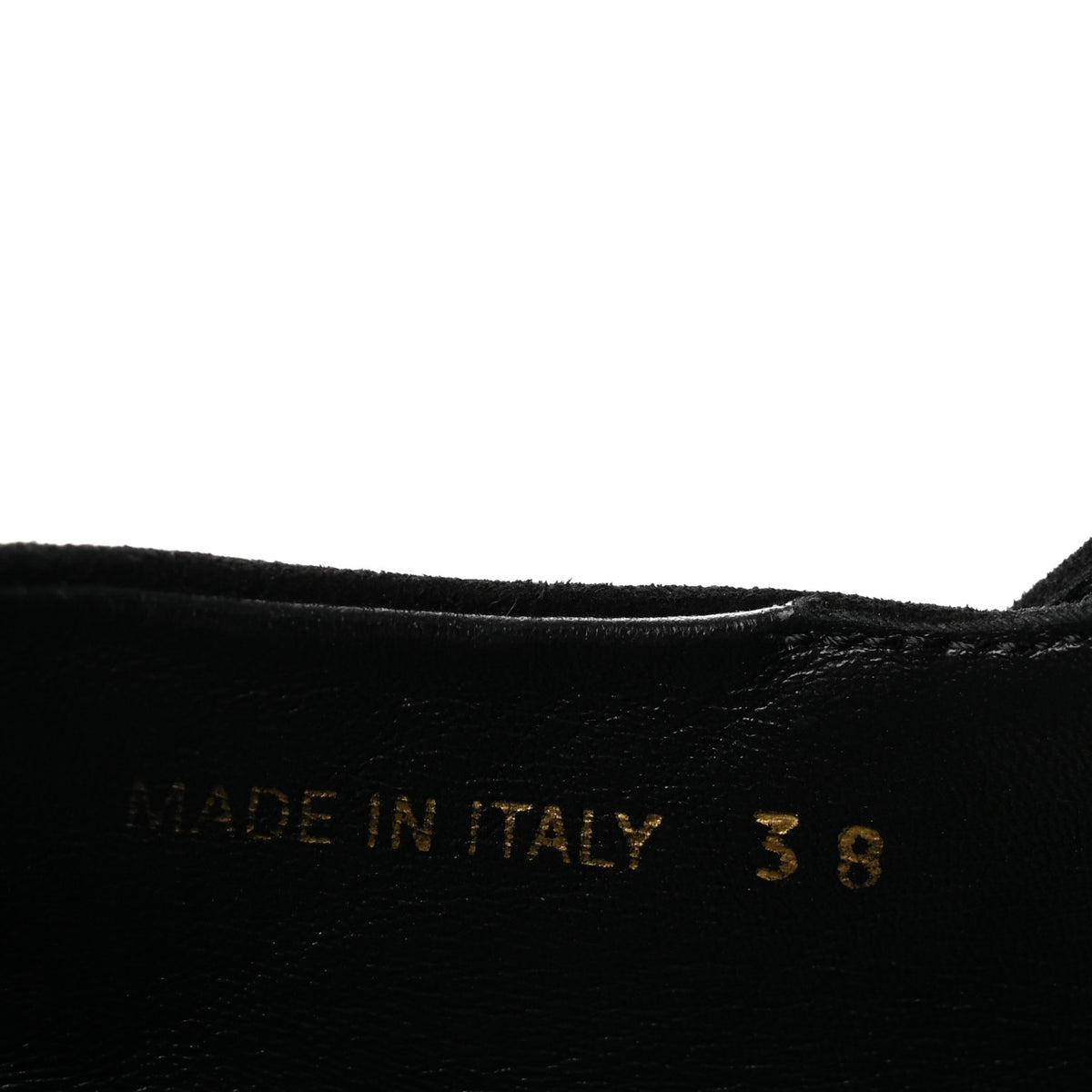 Prada Suede Crystal Studded Ballerina Flats 38 Black 7 of 8