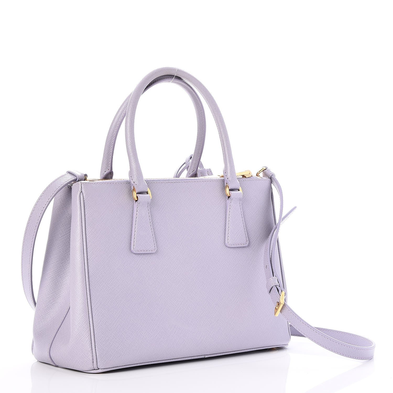 Prada Saffiano Small Galleria Double Zip Tote Glicine 4 of 10