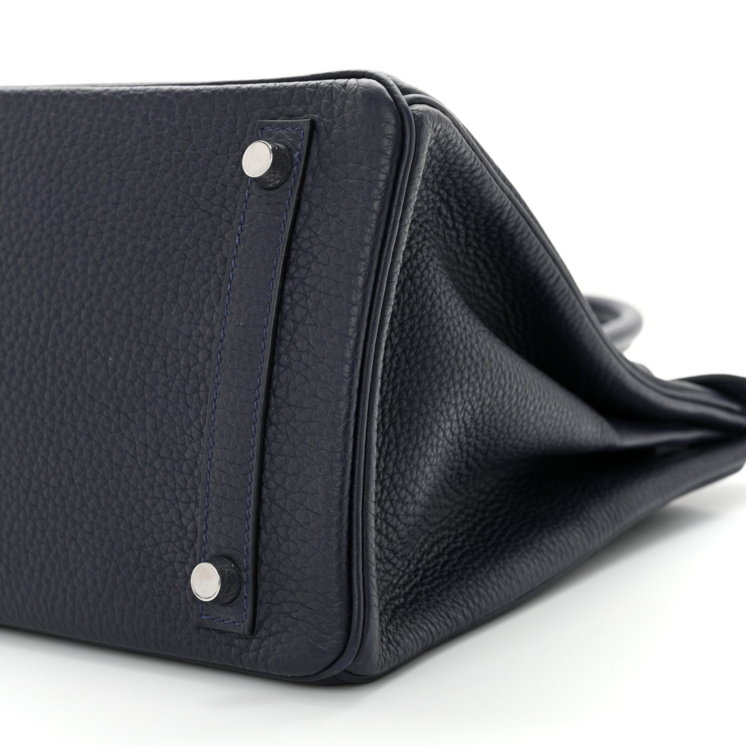 Hermes Togo Birkin 30 Bleu Nuit 10 of 11