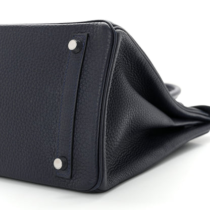 Hermes Togo Birkin 30 Bleu Nuit 10 of 11