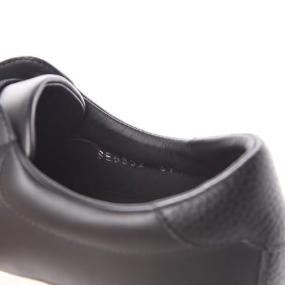 Fendi Vitello Microfiber FF Rockoclick Slip On Sneakers 39 Black Tobacco 8 of 10
