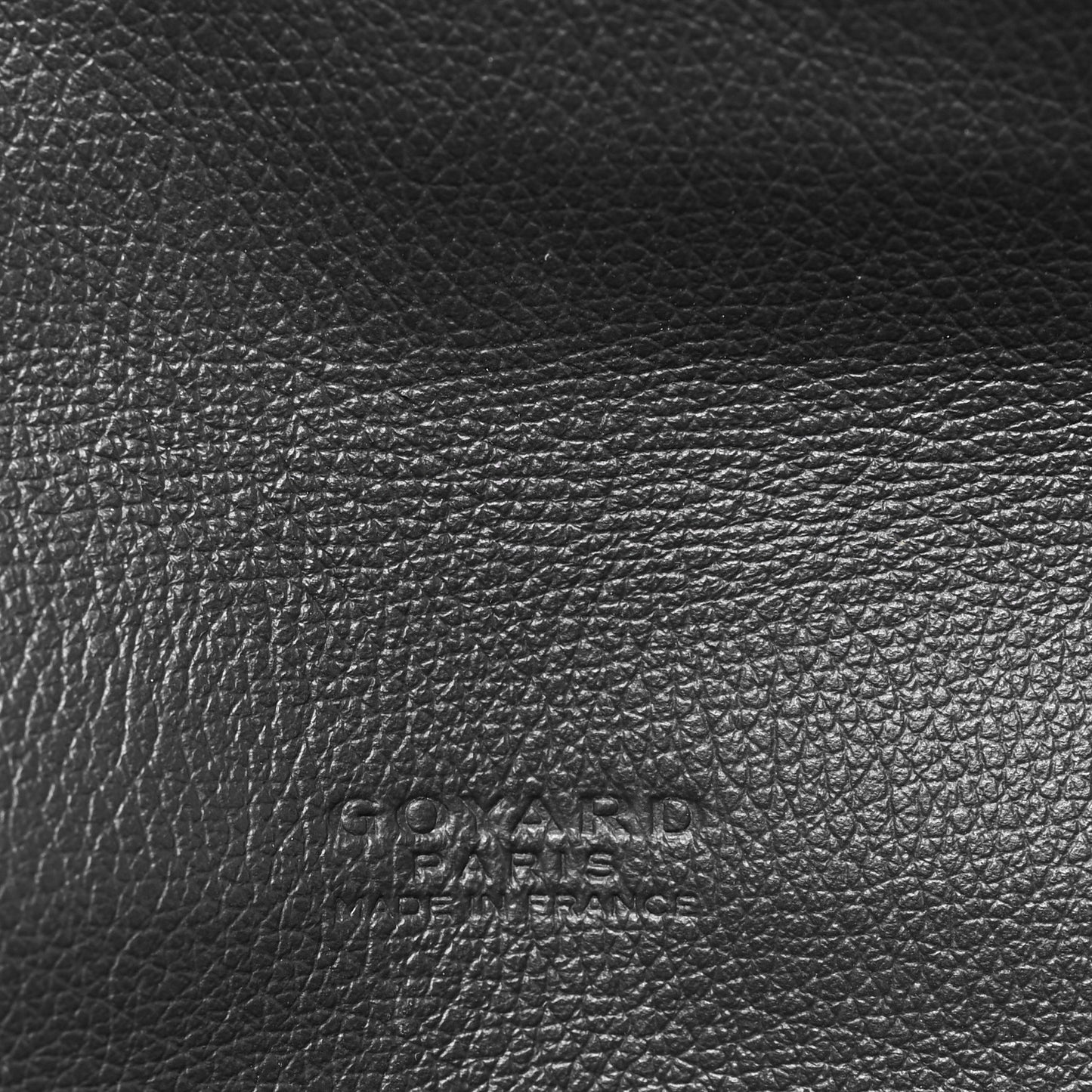 Goyardine Calfskin Chypre Wallet Pouch Navy