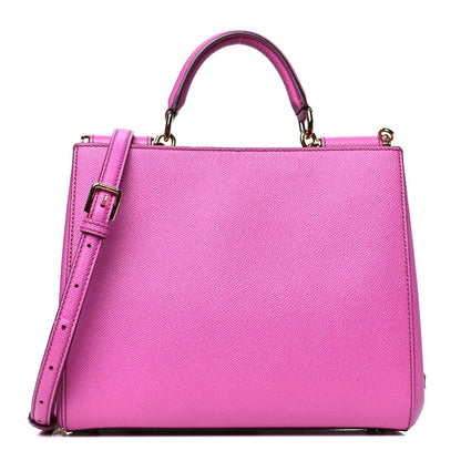 Dolce & Gabbana Dauphine Miss Sicily Satchel Petunia 1 of 5