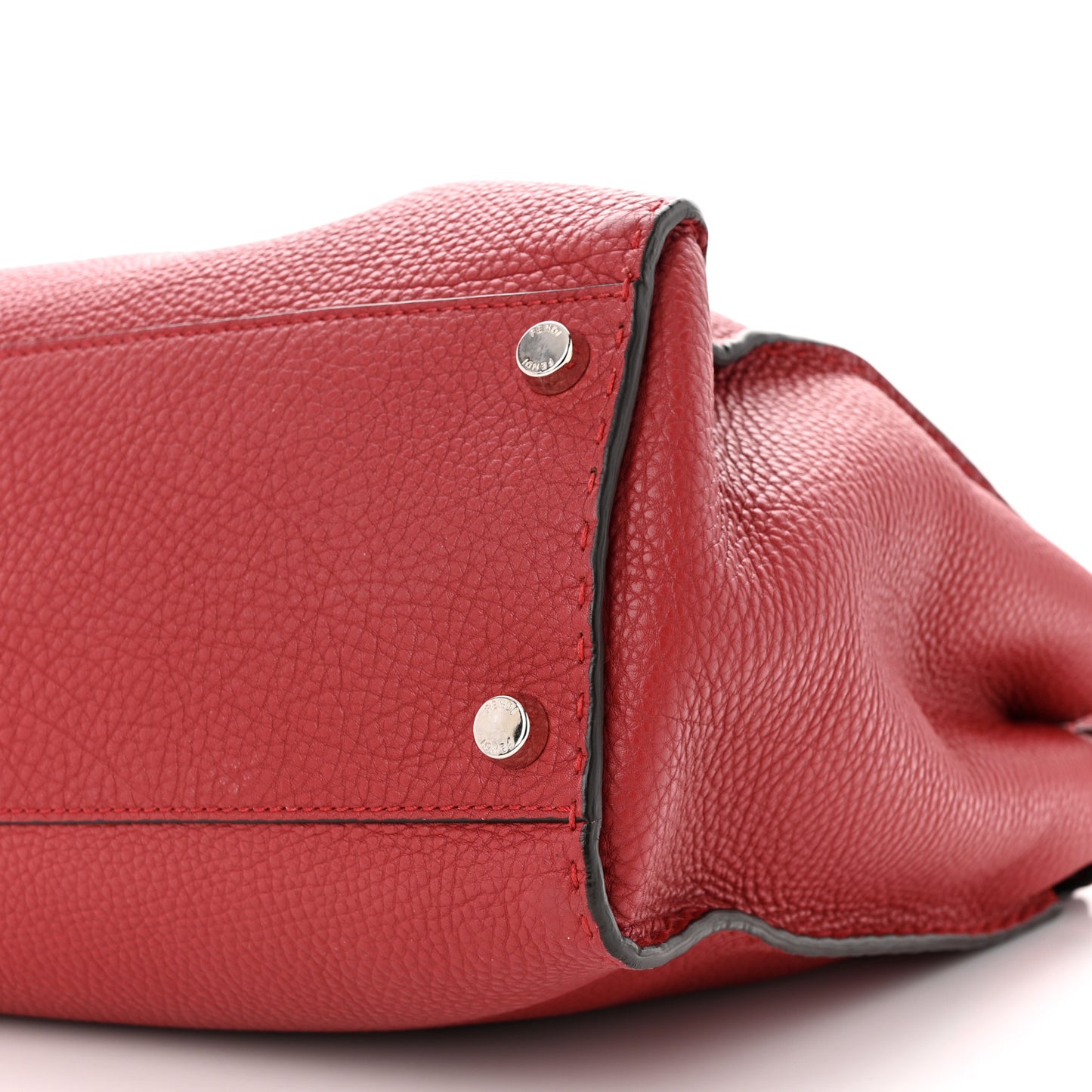 Cuoio Romano Selleria Mens Large Faces Peekaboo Iconic Essential Satchel Rosso