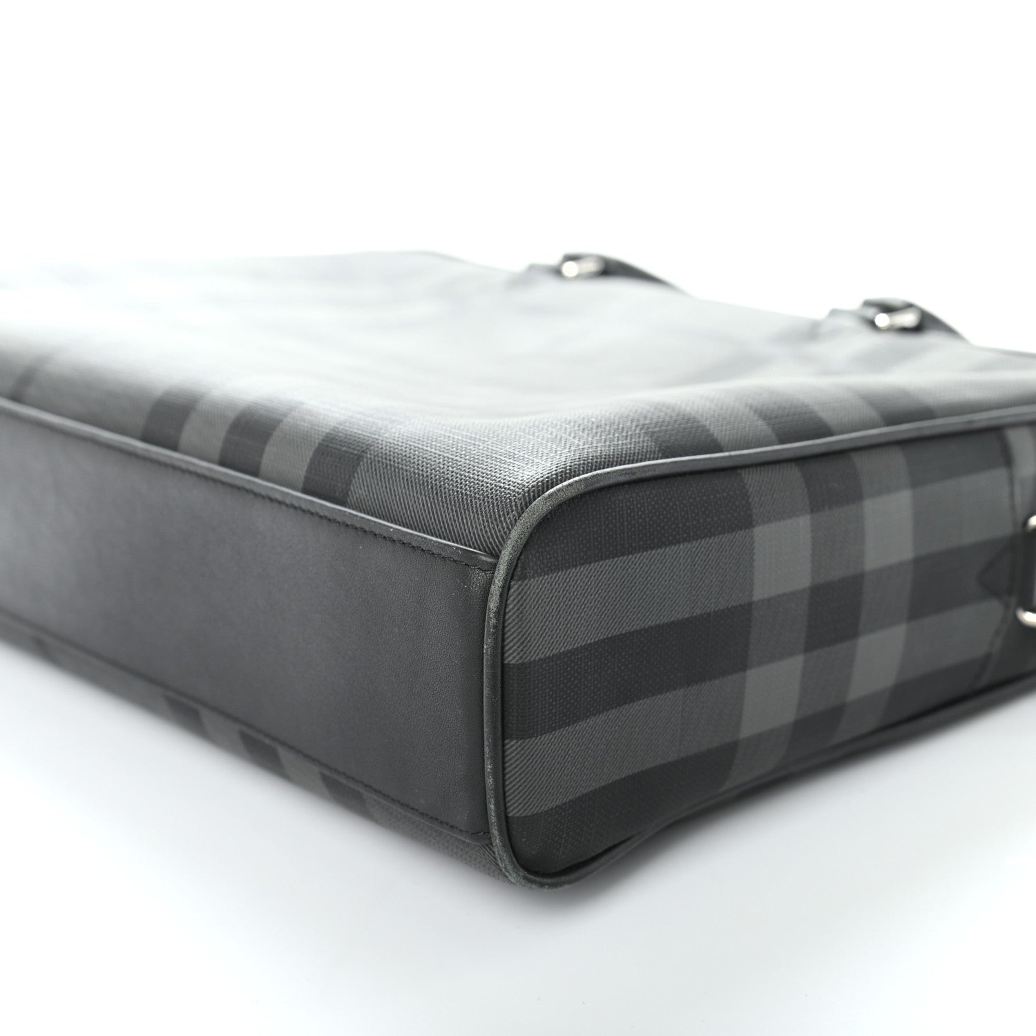 Burberry London Check Large Briefcase Black 10 of 12