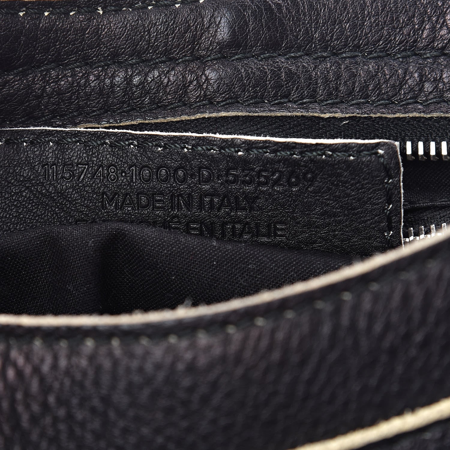 Balenciaga Supple Grained Calfskin Classic Silver Hardware Highlight City Black 7 of 15