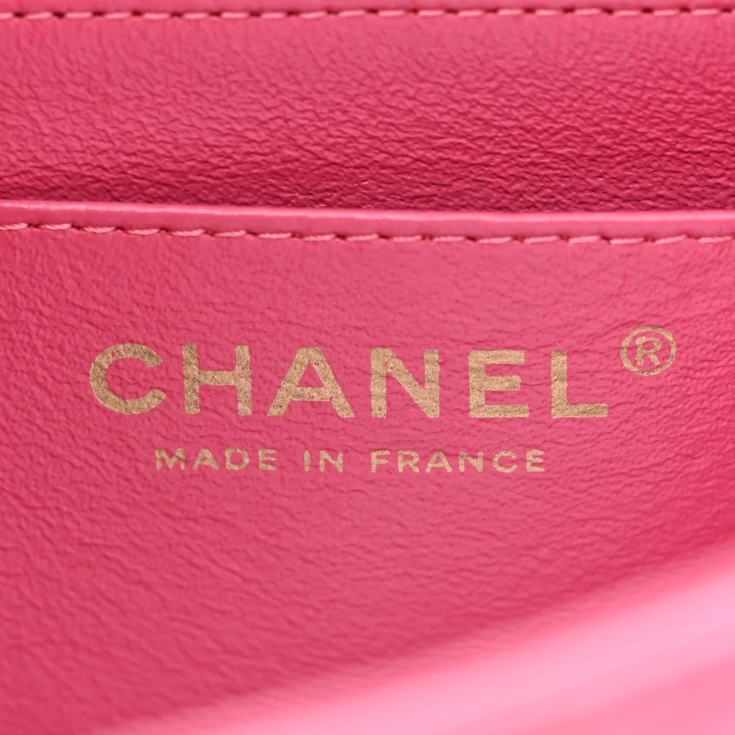 Chanel Lambskin Quilted Mini Square Flap Pink 6 of 12