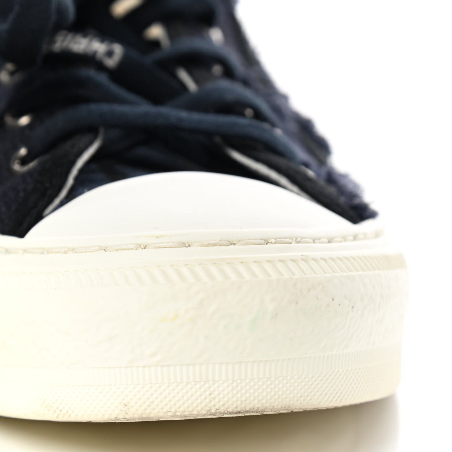 Canvas Camouflage Walk'N'Dior Low Top Sneakers 37 Deep Blue