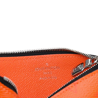 Louis Vuitton Taigarama Coin Card Holder Orange 6 of 6
