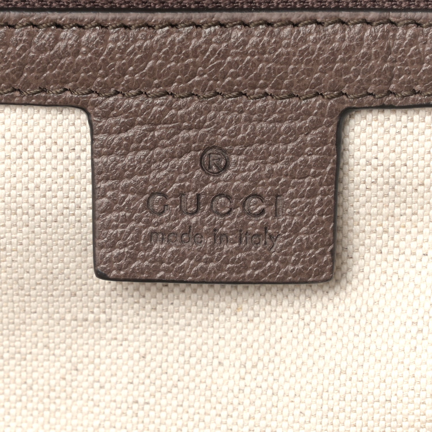 Gucci GG Supreme Monogram Calfskin Web Small Ophidia Day Backpack Beige Ebony New Acero 6 of 9