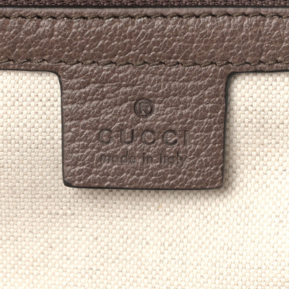 Gucci GG Supreme Monogram Calfskin Web Small Ophidia Day Backpack Beige Ebony New Acero 6 of 9