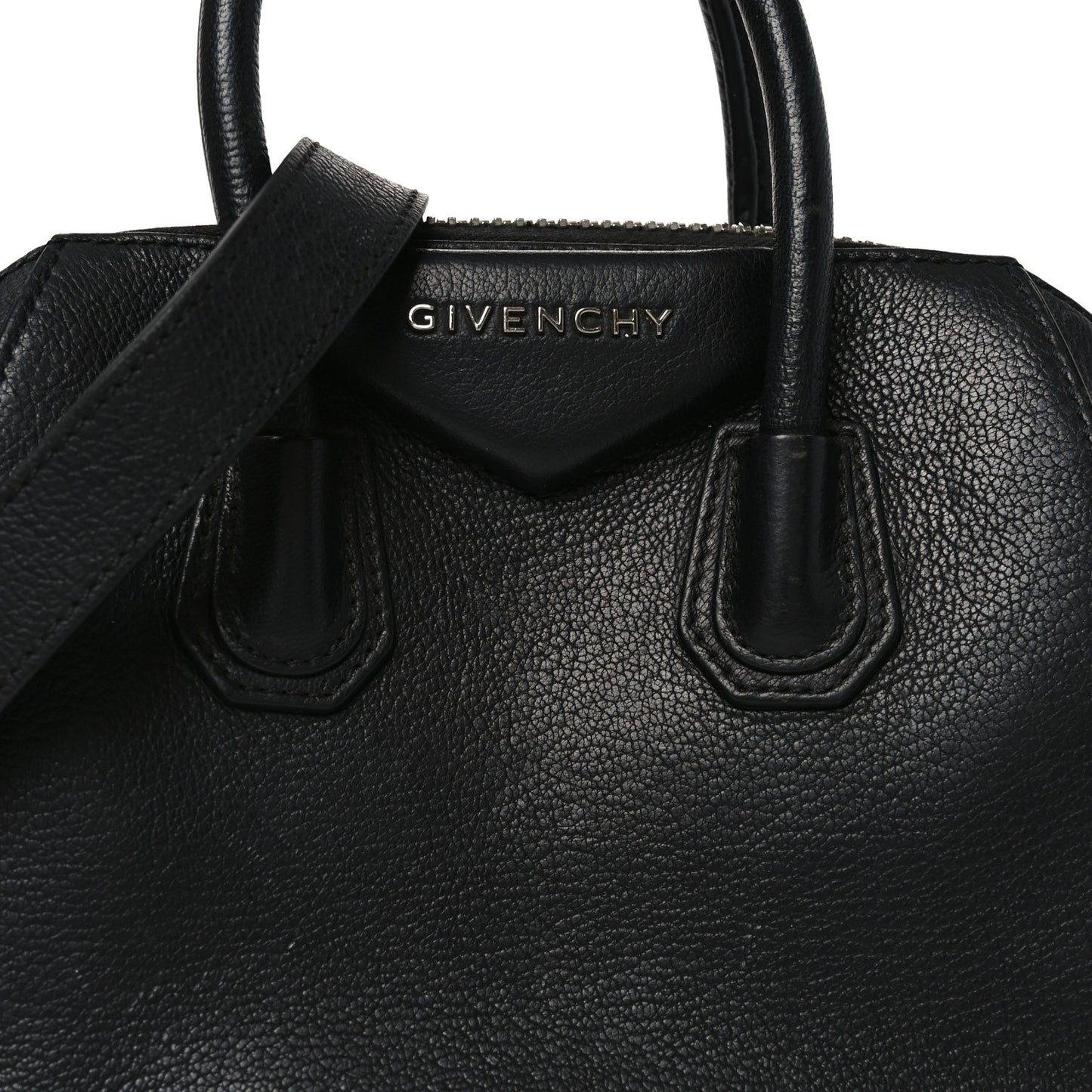 Sugar Goatskin Mini Antigona Black