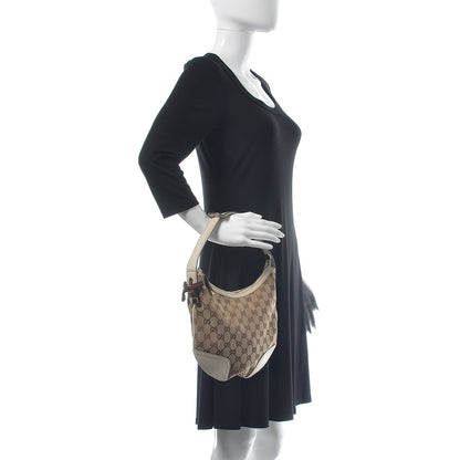Gucci Monogram Small Princy Hobo Off White 2 of 11