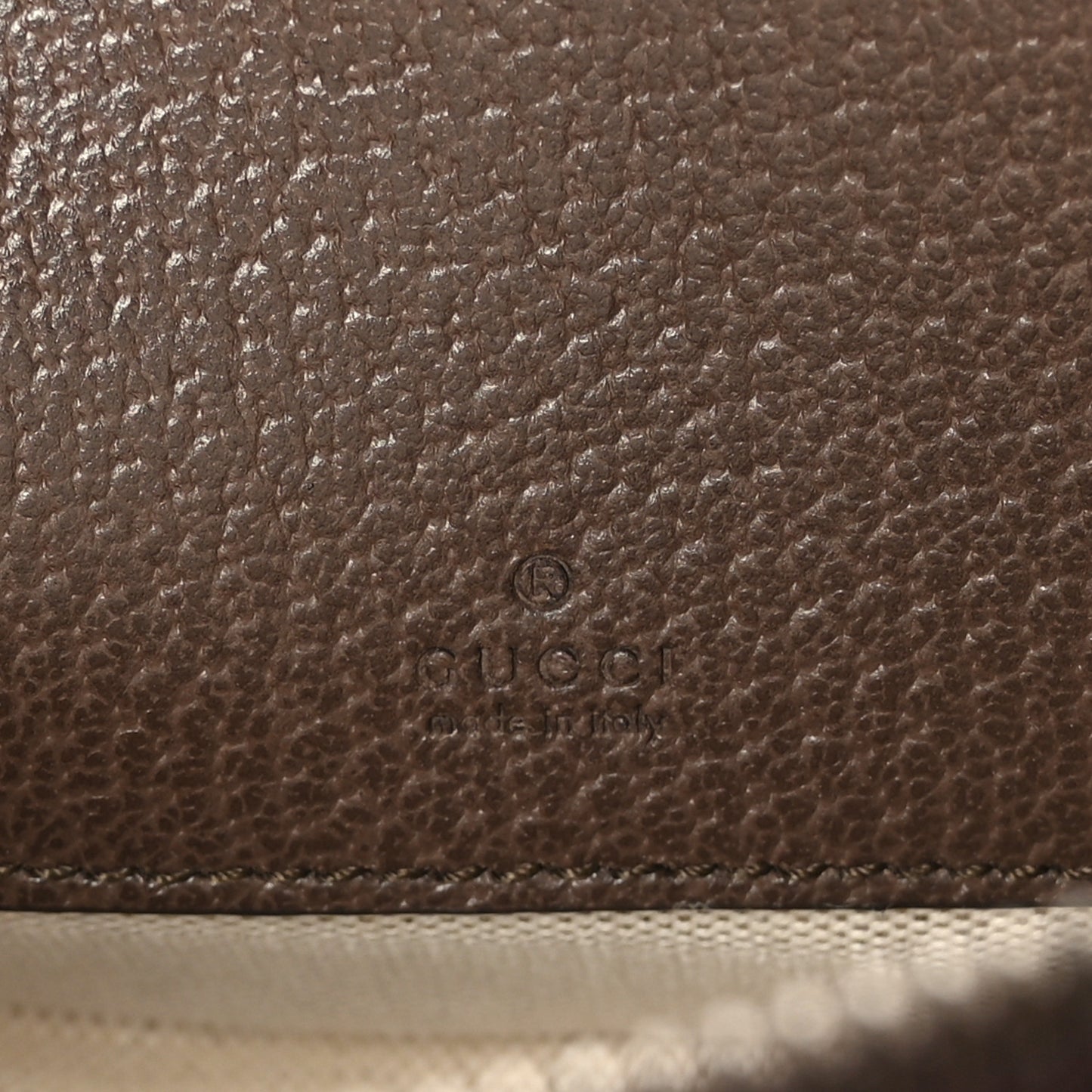 GG Supreme Monogram Web Mini Ophidia Bag Beige Ebony