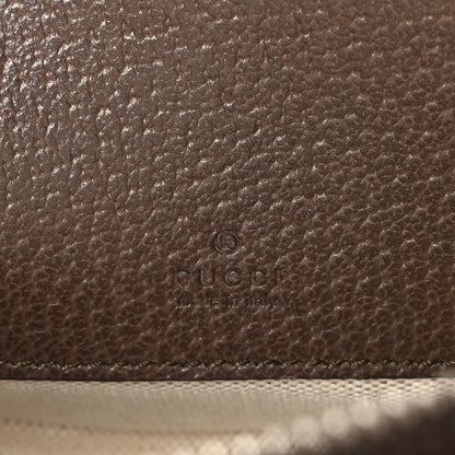 Gucci GG Supreme Monogram Web Mini Ophidia Bag Beige Ebony 8 of 10