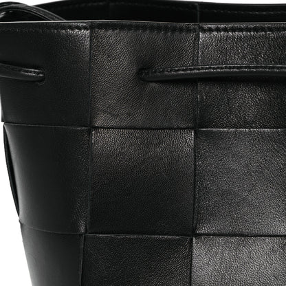Bottega Veneta Nappa Maxi Intrecciato Small Cassette Bucket Bag Black 11 of 11