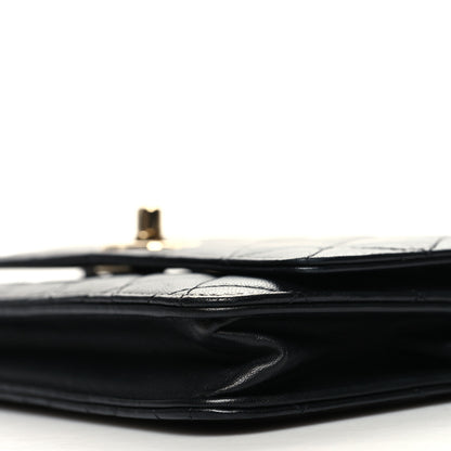 Chanel Lambskin Quilted Trendy CC Wallet On Chain WOC Black 11 of 13