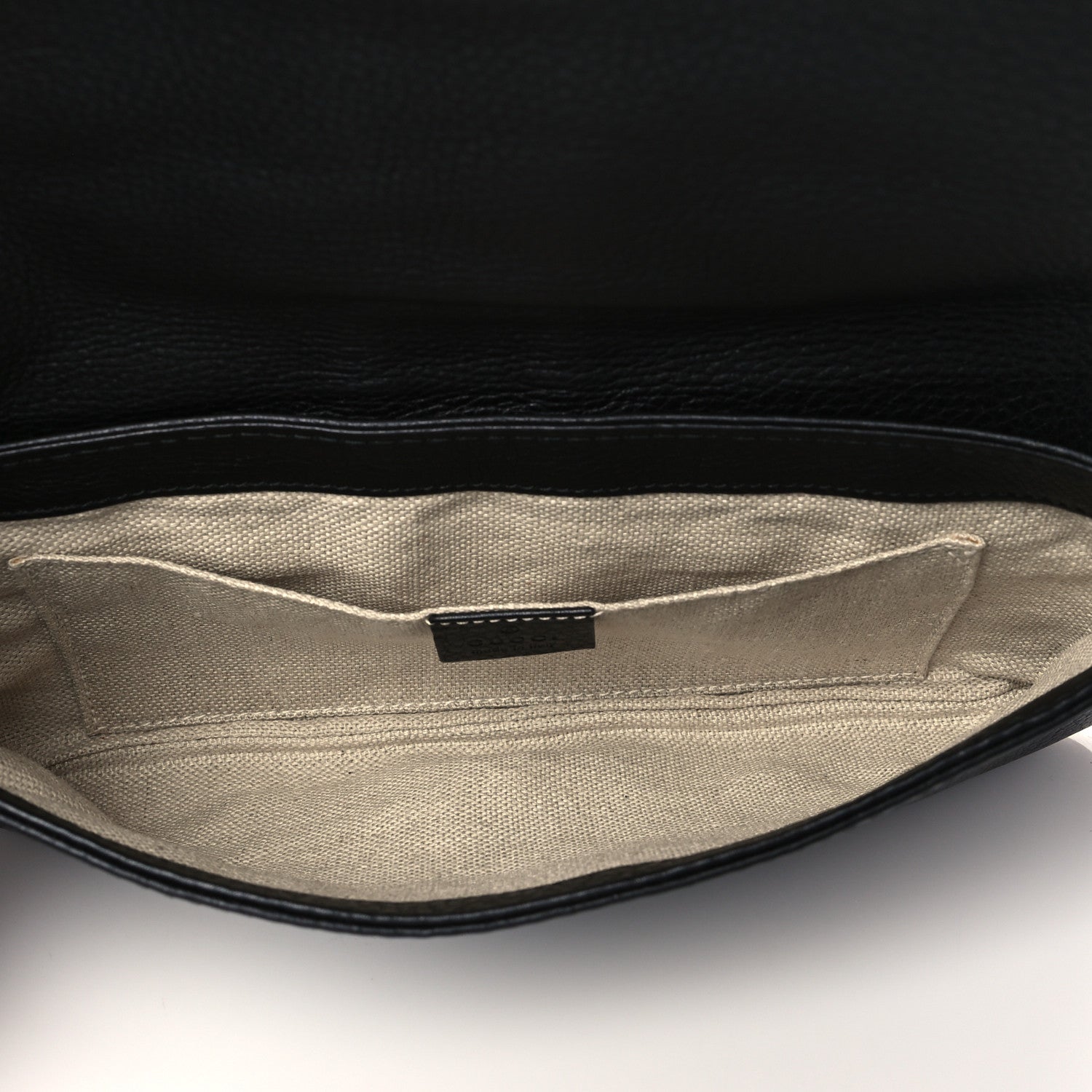 Gucci Calfskin Greenwich Clutch Black 5 of 9