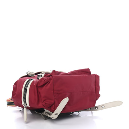 Burberry Nylon Medium Rucksack Backpack Red Parade 3 of 4